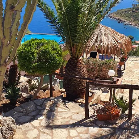 Villa Palma Dello Zingaro Scopello  Exterior foto